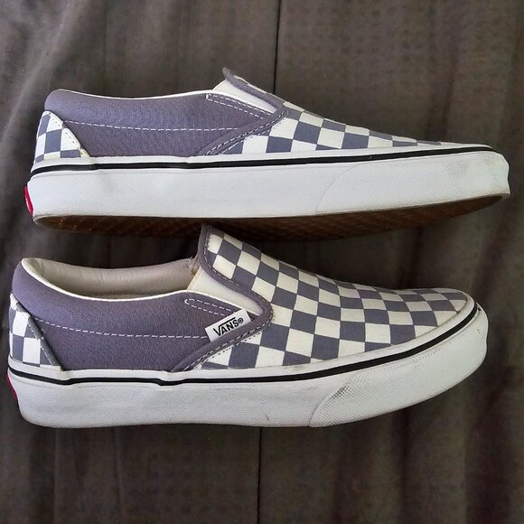 Vans Classic Slip On Checkered Shoes 7.5 - Picture 5 of 7